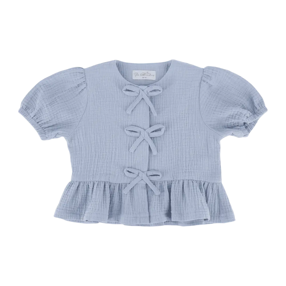 The littlecuties Top Lani Vintage Blue