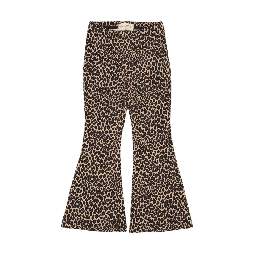 The littlecuties Broek Flared Leopard