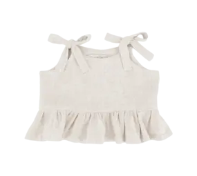 The littlecuties Top Bow Peach Natural