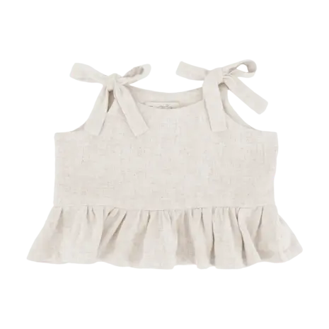The littlecuties Top Bow Peach Natural