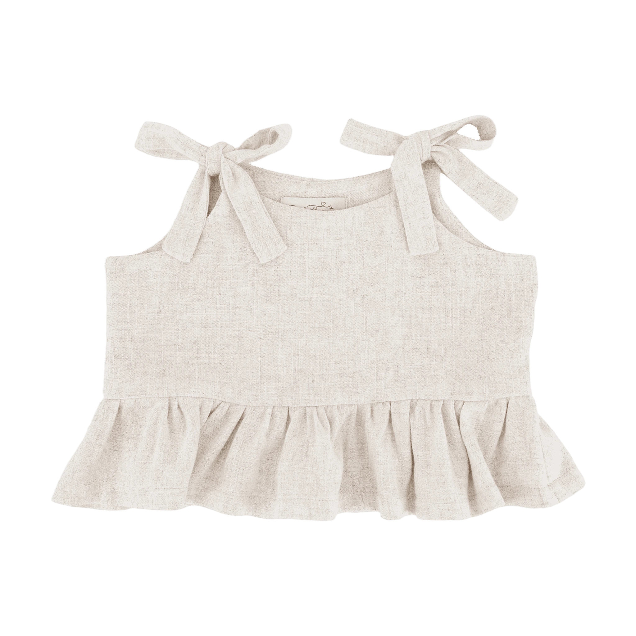 Top Bow Peach Natural afbeelding