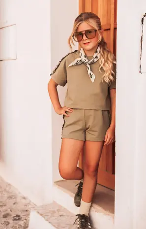 The littlecuties Short Kensi Khaki Green