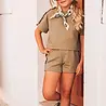 The littlecuties Short Kensi Khaki Green