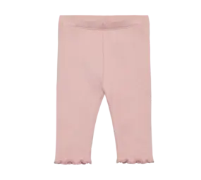 HUTTEliHUT Legging Rib Pale Mauve