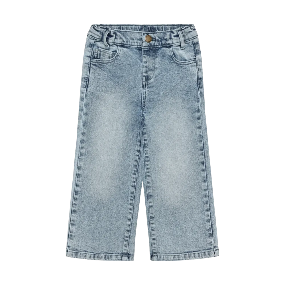 Jeans Wide Light Blue Denim afbeelding