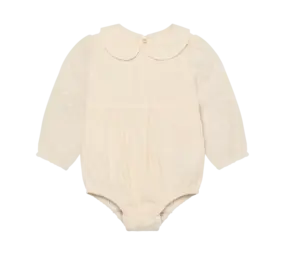 EnFant Romper Dobby Eggnog