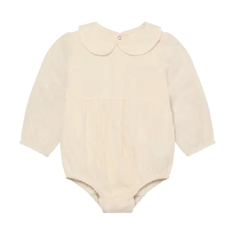 EnFant Romper Dobby Eggnog