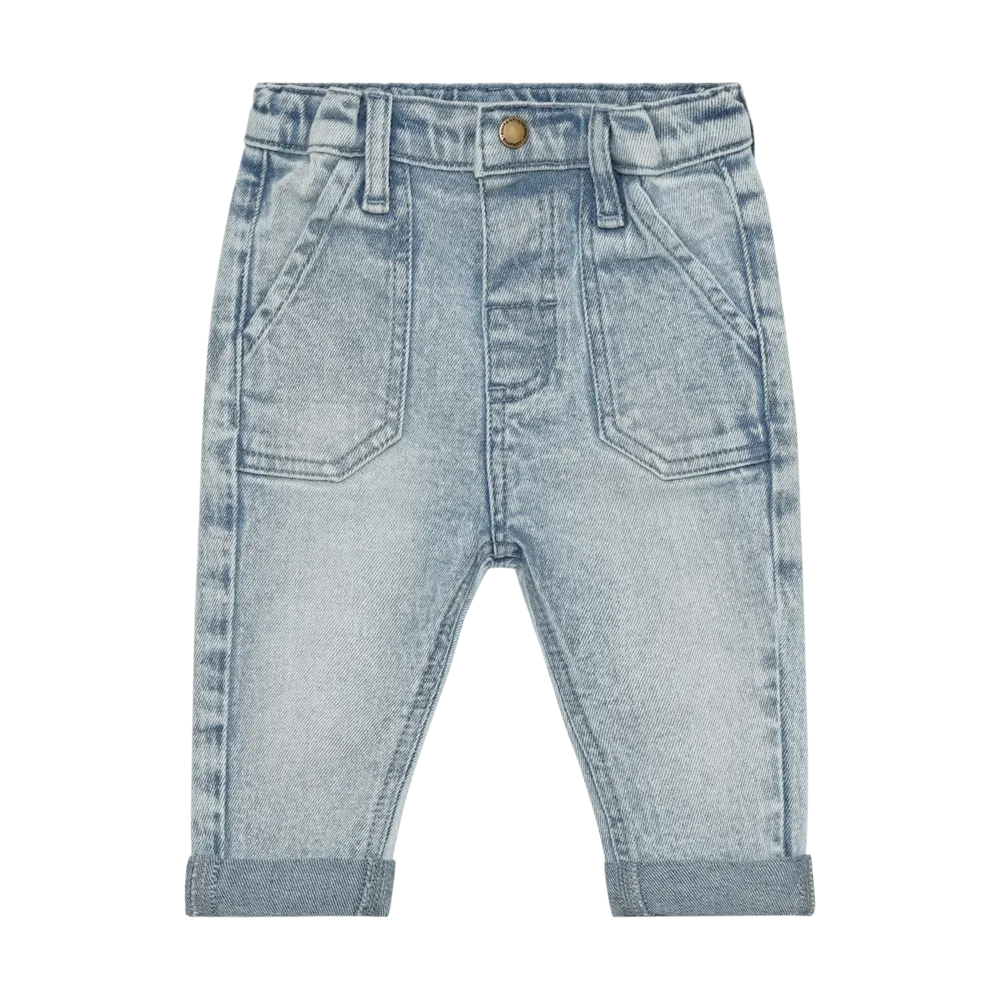 Jeans Denim Light Blue Denim afbeelding