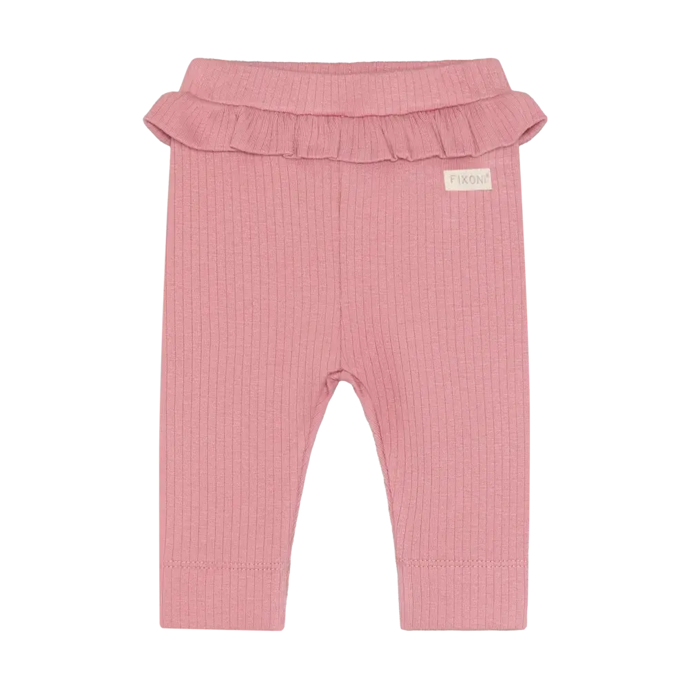 Fixoni Legging Rib Dusty Rose