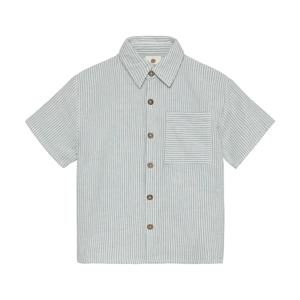 Shirt Muslin Stripe Citadel afbeelding