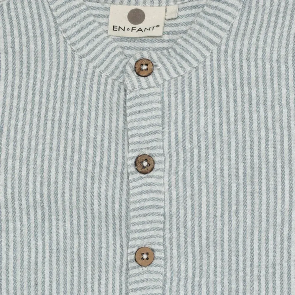 EnFant Playsuit Muslin Stripe Citadel