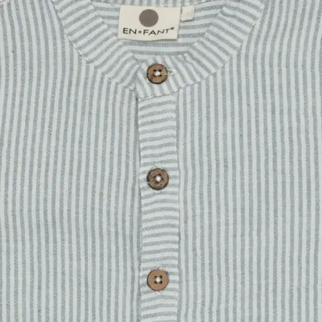 EnFant Playsuit Muslin Stripe Citadel