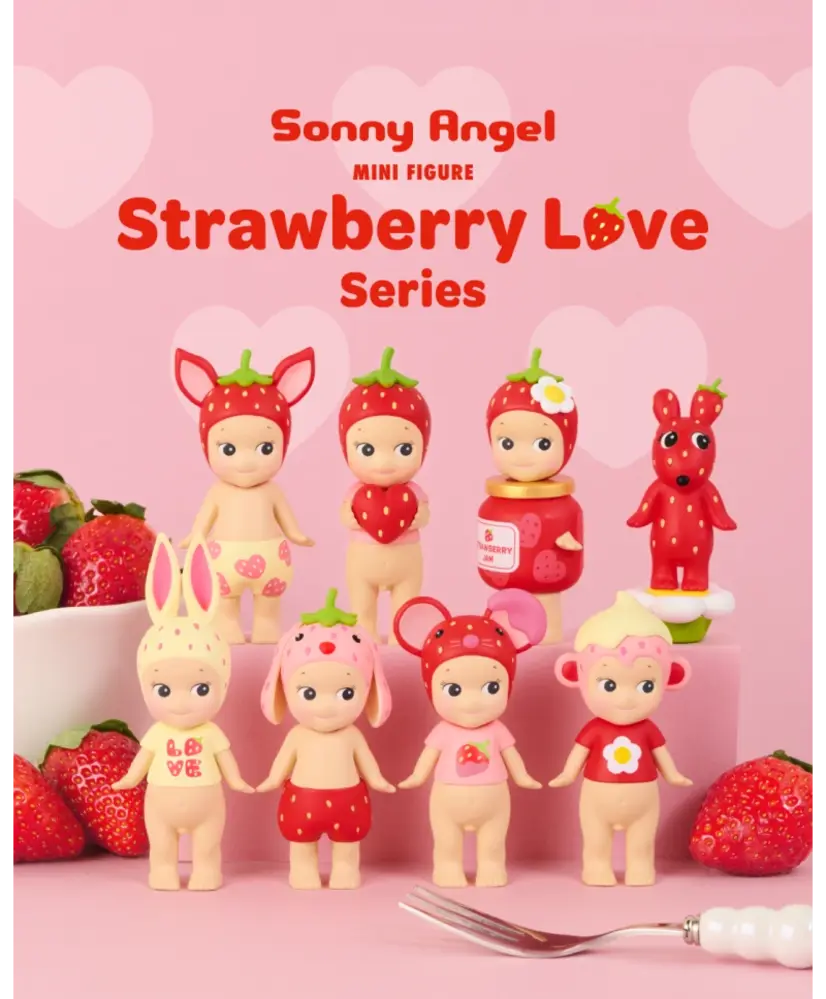 Sonny Angel Strawberry Love Series