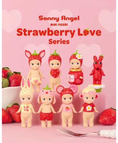 Sonny Angel Strawberry Love Series