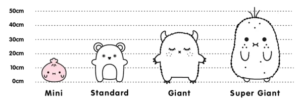 Noodoll Foxy Ricespud Mini Sitting Plush Toy