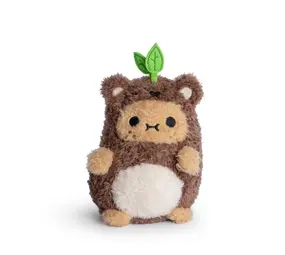 Noodoll Brownie Ricespud Mini Sitting Plush Toy