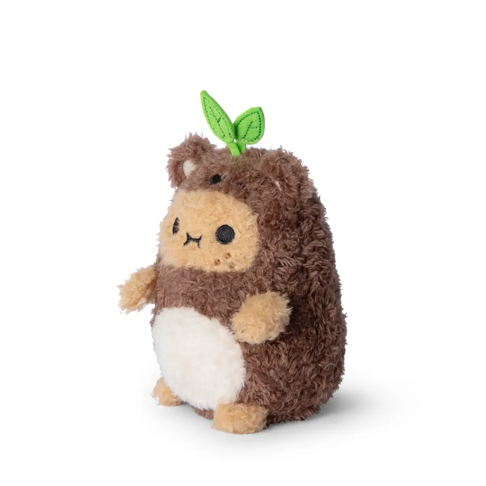 Noodoll Brownie Ricespud Mini Sitting Plush Toy