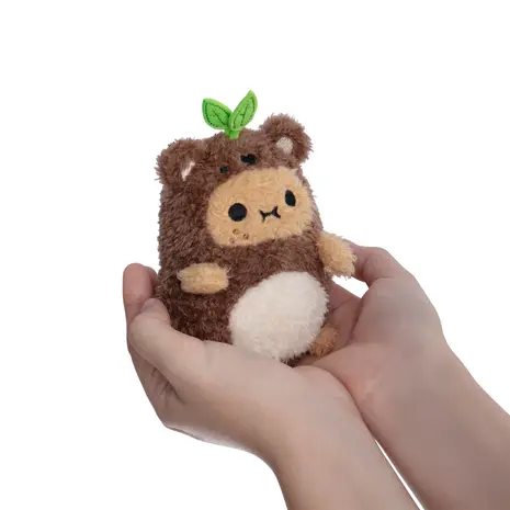 Noodoll Brownie Ricespud Mini Sitting Plush Toy