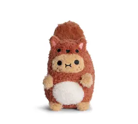 Noodoll Red Squirrel Ricespud Mini Sitting Plush Toy