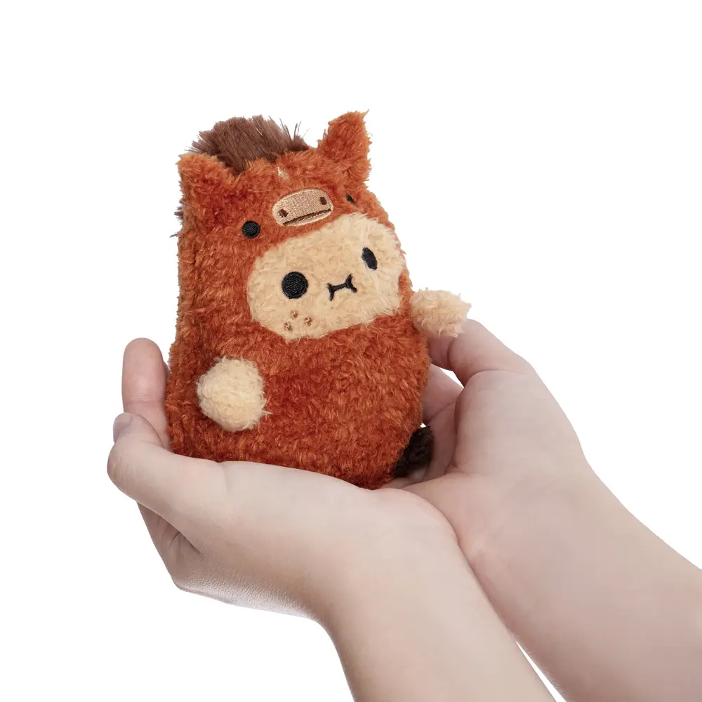 Noodoll Horsey Ricespud Mini Sitting Plush Toy