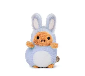 Noodoll Rabbit Blue Ricespud Mini Sitting Plush Toy
