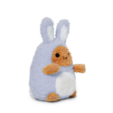 Noodoll Rabbit Blue Ricespud Mini Sitting Plush Toy