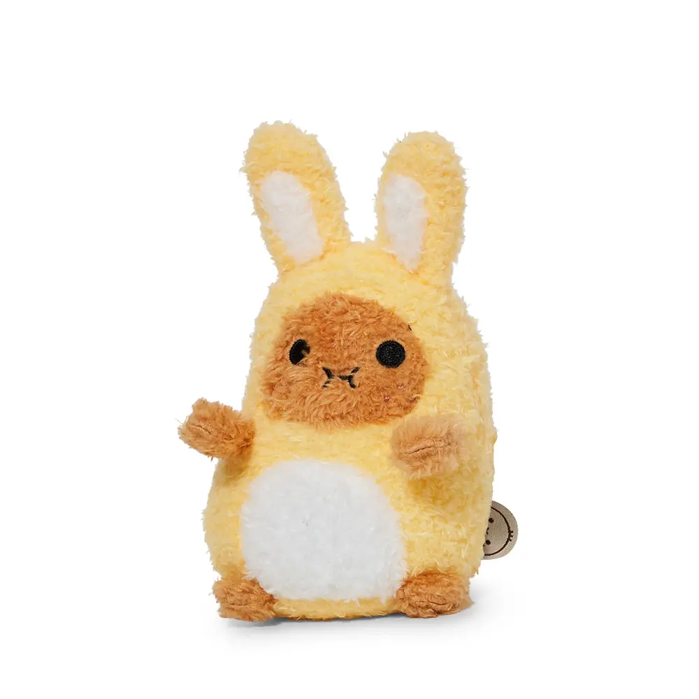 Noodoll Rabbit Yellow Ricespud Mini Sitting Plush Toy
