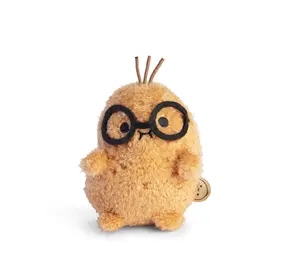 Noodoll Professor with Glasses Ricespud Mini Sitting Plush Toy
