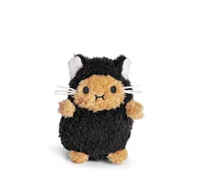 Noodoll Kitty Black Ricespud Mini Sitting Plush Toy