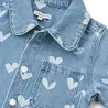 Liewood Kenza Denim Overshirt Sweethearts Light Blue Denim