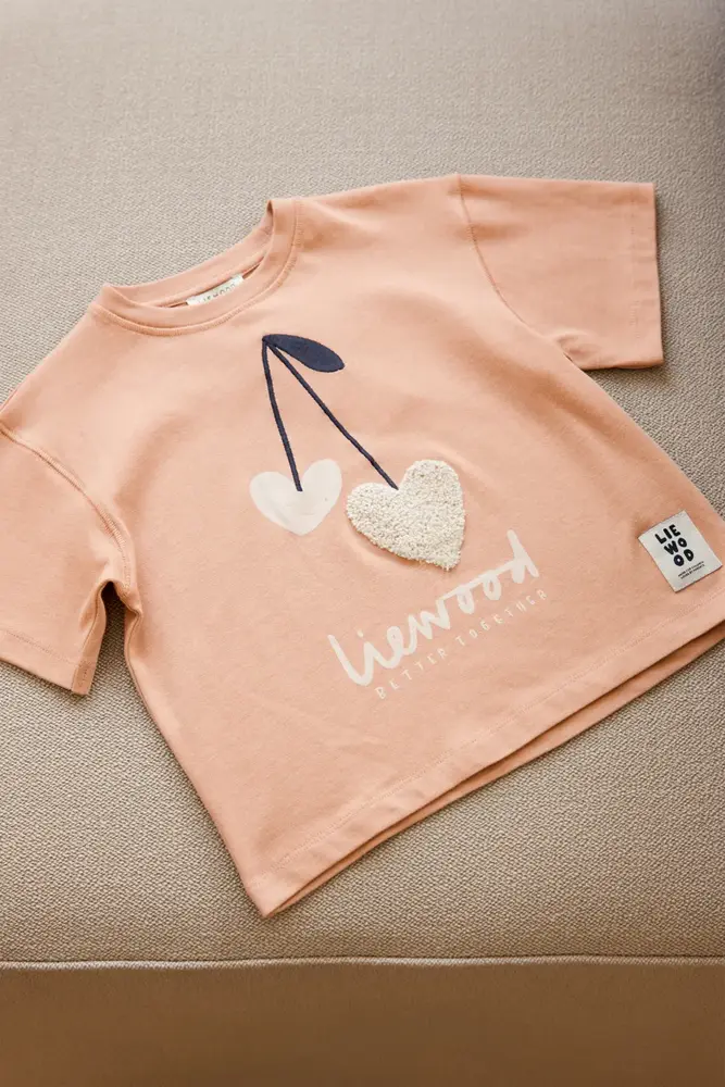 Liewood Shirt Tyler Sweethearts Pale Tuscany