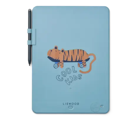 Liewood Zora Magisch Teken Tablet Tiger Beach Blue