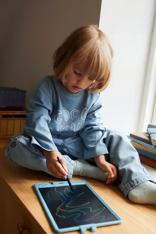 Liewood Zora Magisch Teken Tablet Tiger Beach Blue