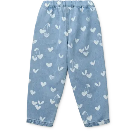 Liewood Jeans Borris Pants Sweethearts Light Blue Denim