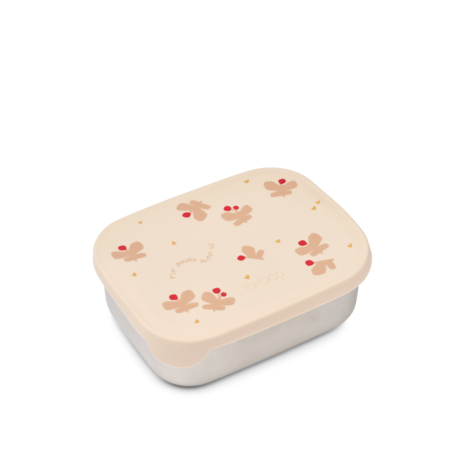 Liewood Lunchbox Arthur Butterfly Apple Blossom