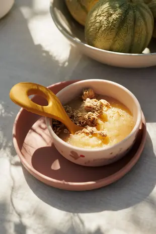 Liewood Vivi Siliconen Servies Set Butterfly Apple Blossom