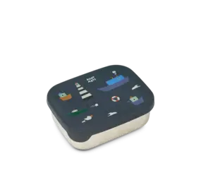 Liewood Lunchbox Arthur Arthur Sailing Classic Navy