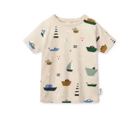Liewood Shirt Shortsleeve Apia Sailing Sandy