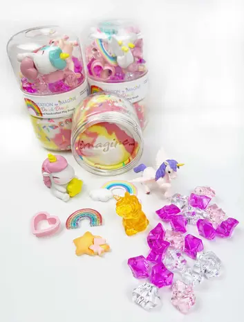 Dutch Dough Invitation to Imagine Klei Playpot Rainbows