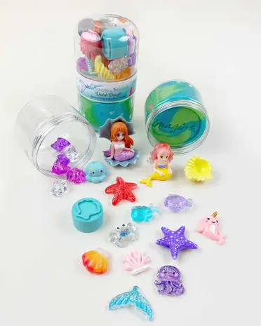 Dutch Dough Invitation to Imagine Klei Playpot Mermaid