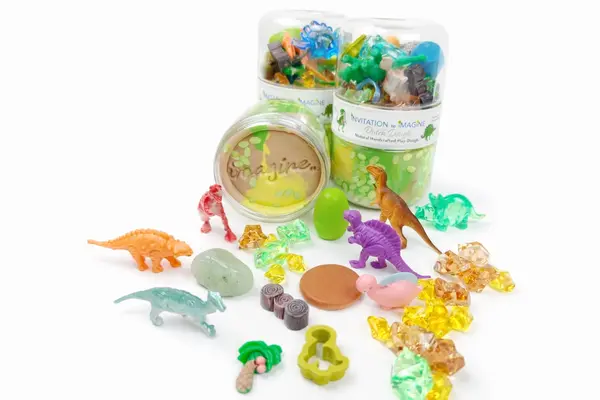 Invitation to Imagine Klei Playpot Dinosaur