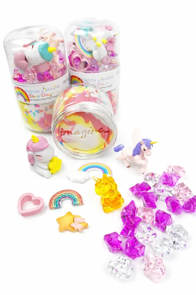 Invitation to Imagine Klei Playpot Rainbows