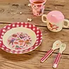 Rice Melamine Lepel en Vork - Hero Roze Rice Melamine Lepel en Vork - Hero Roze