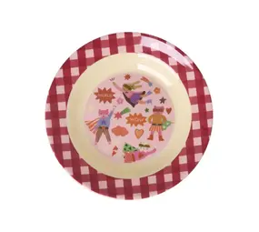 Rice Kinderschaaltje - Roze - Hero Print