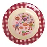 Rice Melamine Diep Bord - Hero Roze Rice Melamine Diep Bord - Hero Roze