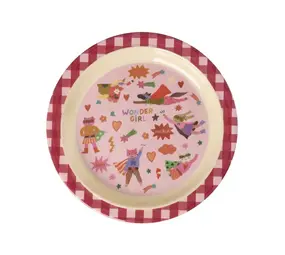 Rice Kinderbord - Roze - Hero Print