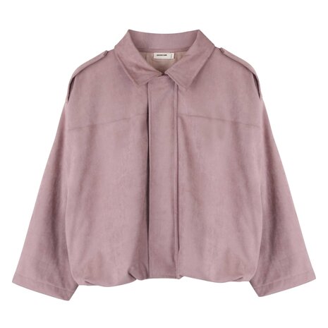 Jacky Sue Sasha Bomber Pink Suede Jacky Sue Sasha Bomber Pink Suede