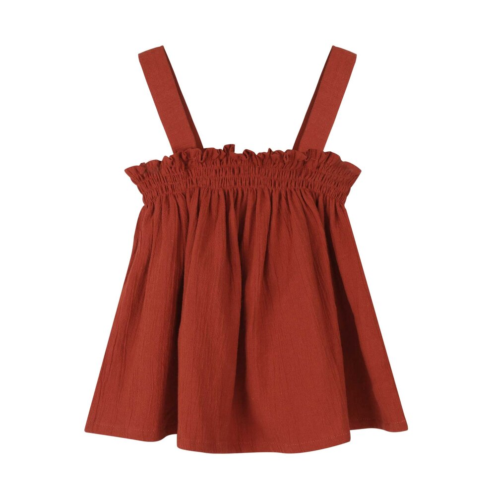 Jacky Sue Coco Top Terracotta Jacky Sue Coco Top Terracotta