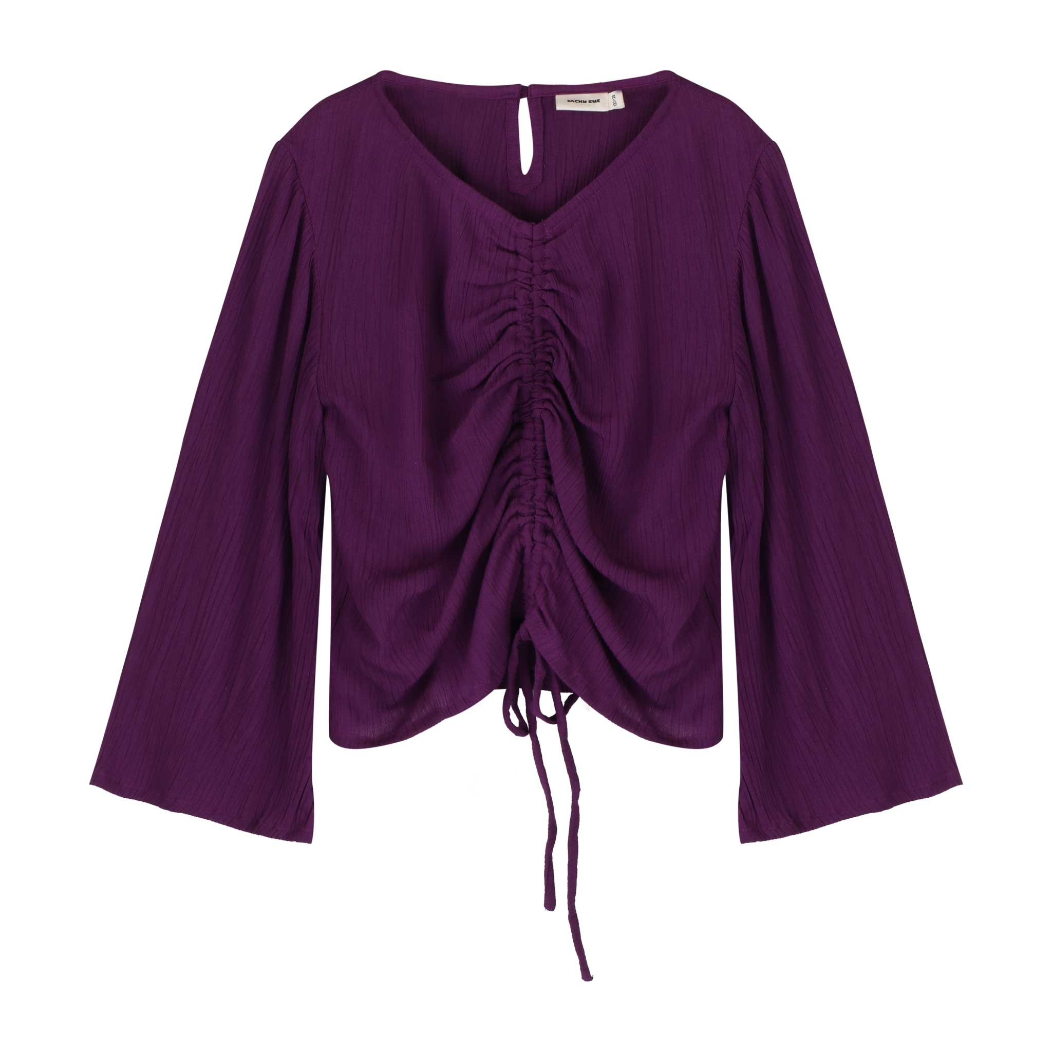 Anna Blouse Grape Juice afbeelding