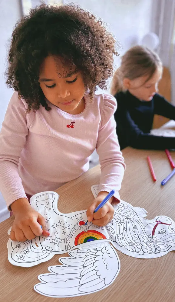 Ara Creative Opblaasbare Kleurplaat Giga Unicorn